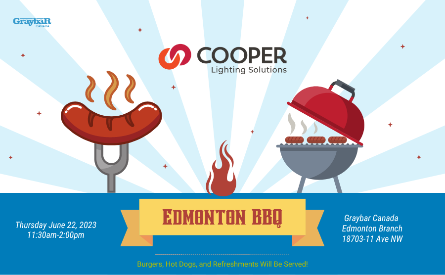 Edmonton Branch BBQ Featuring Cooper Lighting